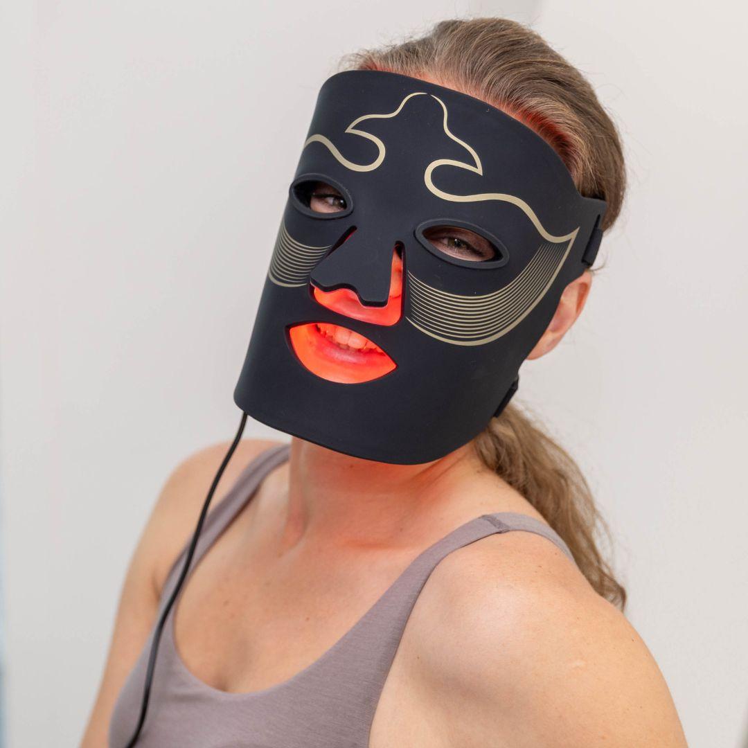 Lysterapi maske til ansigtet fra Fit og Fun DK