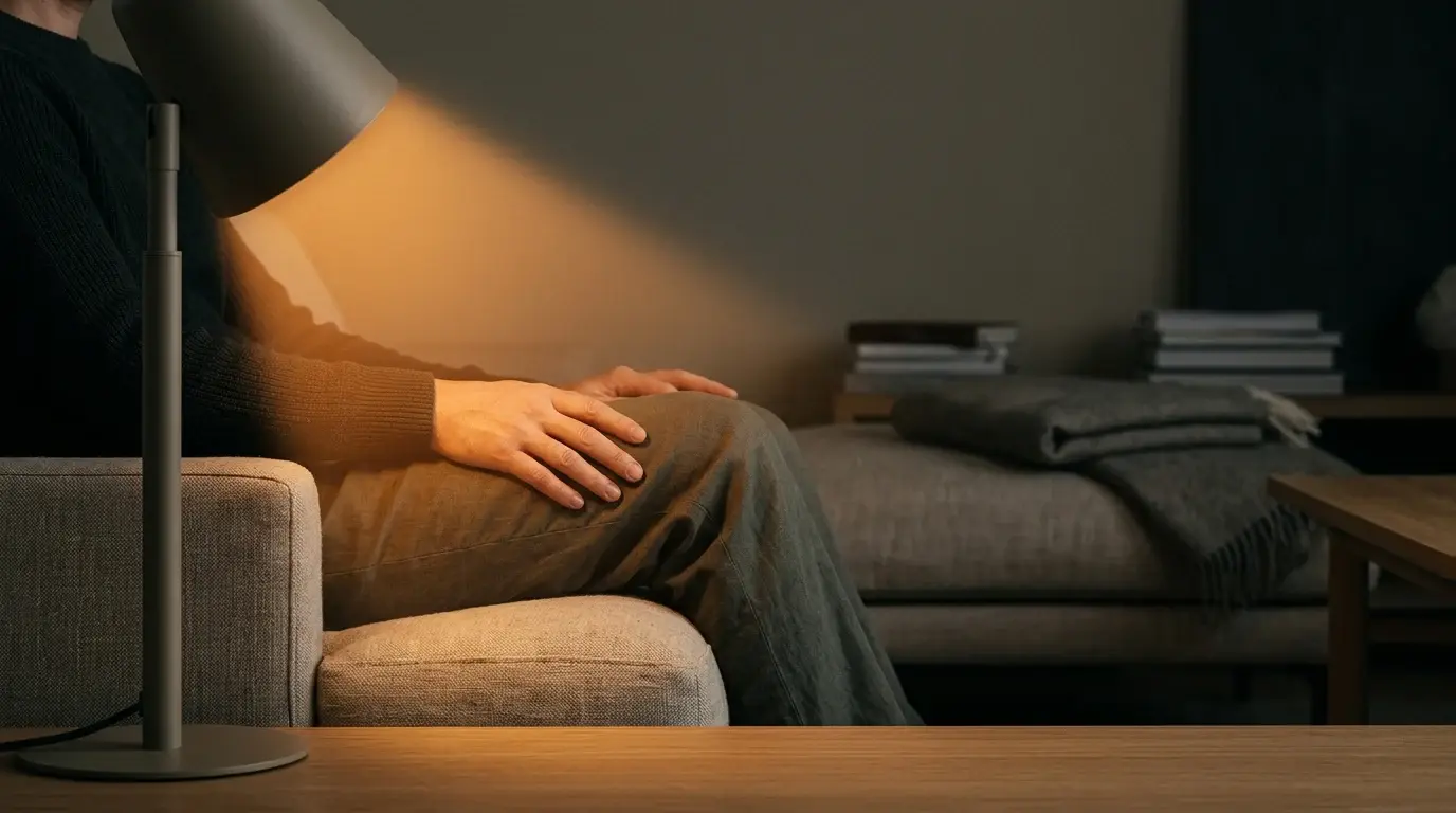 Infrarød lampe mod smerter: muskler, gigt og ømhed